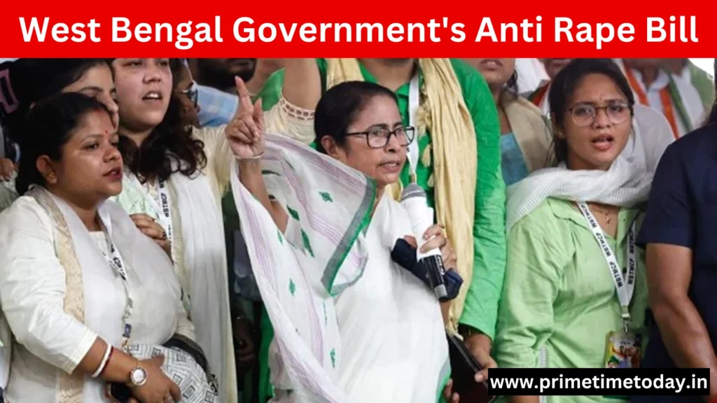 West Bengal Government's Anti Rape Bill: Death Penalty for Severe Cases and Fast Track Investigation